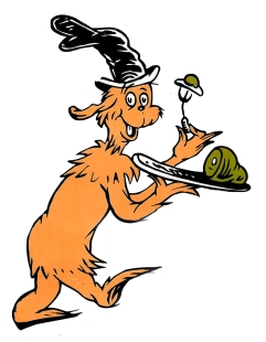 Sam-I-Am and green eggs and ham Sam-I-Am and green eggs and ham